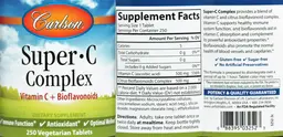 Label for Super-C Complex