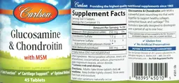 Label for Glucosamine & Chondroitin