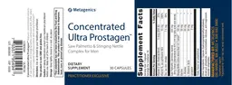 Label for Concentrated Ultra Prostagen
