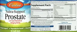 Label for Nutra-Support Prostate