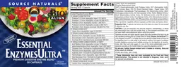 Label for Essential EnzymesUltra