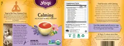 Label for Calming