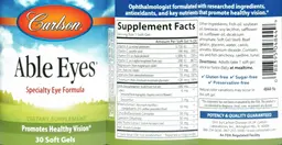 Label for Able Eyes