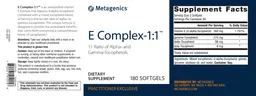 Label for E Complex-1:1