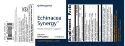 Label for Echinacea Synergy
