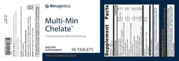 Label for Multi-Min Chelate