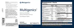 Label for Multigenics