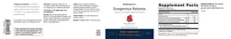 Label for Exogenous Ketones Berry Blast Flavor