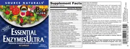 Label for Essential EnzymesUltra
