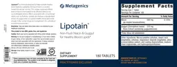 Label for Lipotain