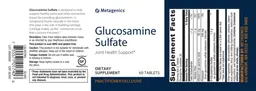 Label for Glucosamine Sulfate