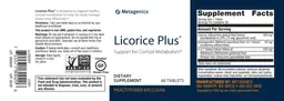 Label for Licorice Plus