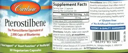 Label for Pterostilbene