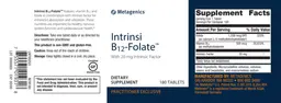 Label for Intrinsi B12-Folate