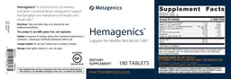 Label for Hemagenics