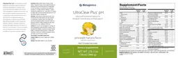 Label for UltraClear Plus pH Pineapple Banana Flavor