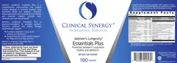 Label for Women's Longevity Essentials Plus