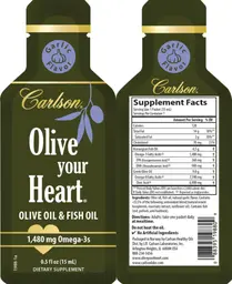 Label for Olive your Heart Garlic Flavor