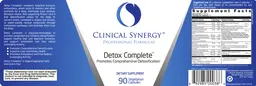 Label for Detox Complete