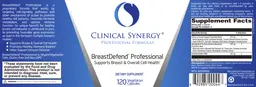 Label for BreastDefend Professional