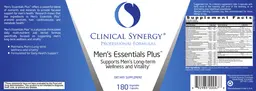 Label for Men's Essentials Plus