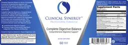 Label for Complete Digestive Balance