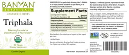 Label for Triphala
