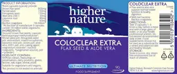 Label for Coloclear Extra