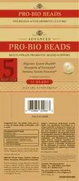 Label for Advanced Pro-Bio Beads