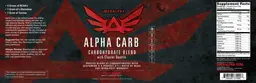 Label for Alpha Carb Fruit Punch