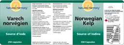 Label for Norwegian Kelp