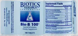 Label for Bio-B 100