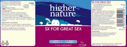 Label for SX For Great Sex