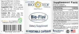 Label for Bio-Flav