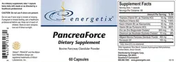 Label for PancreaForce