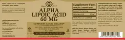 Label for Alpha-Lipoic Acid 60 mg
