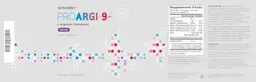 Label for ProArgi-9+ Grape