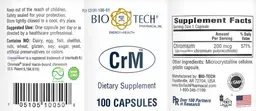 Label for CrM