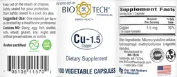 Label for Cu-1.5