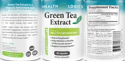 Label for Green Tea Extract