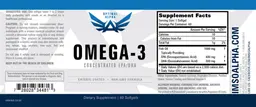 Label for Omega-3