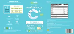 Label for Grass-fed Collagen Plus Natural Flavor