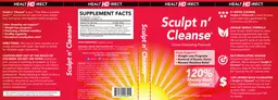 Label for Sculpt n' Cleanse