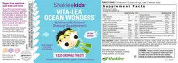 Label for Vita-Lea Ocean Wonders