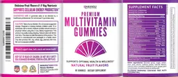 Label for Multivitamins Gummies