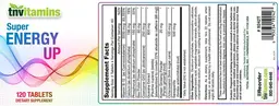 Label for Super Energy Up