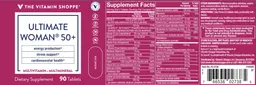 Label for Ultimate Woman 50+