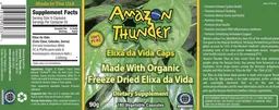 Label for Elixa Da Vida Caps