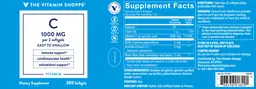 Label for C 1000 mg