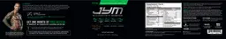 Label for Pre JYM Strawberry Kiwi